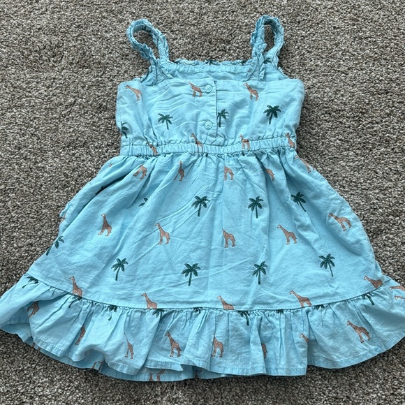 Janie And Jack Cotton Printed Sundress, size 3 - Picture 6 of 7